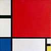 Composition with Red Blue and Yellow 1930